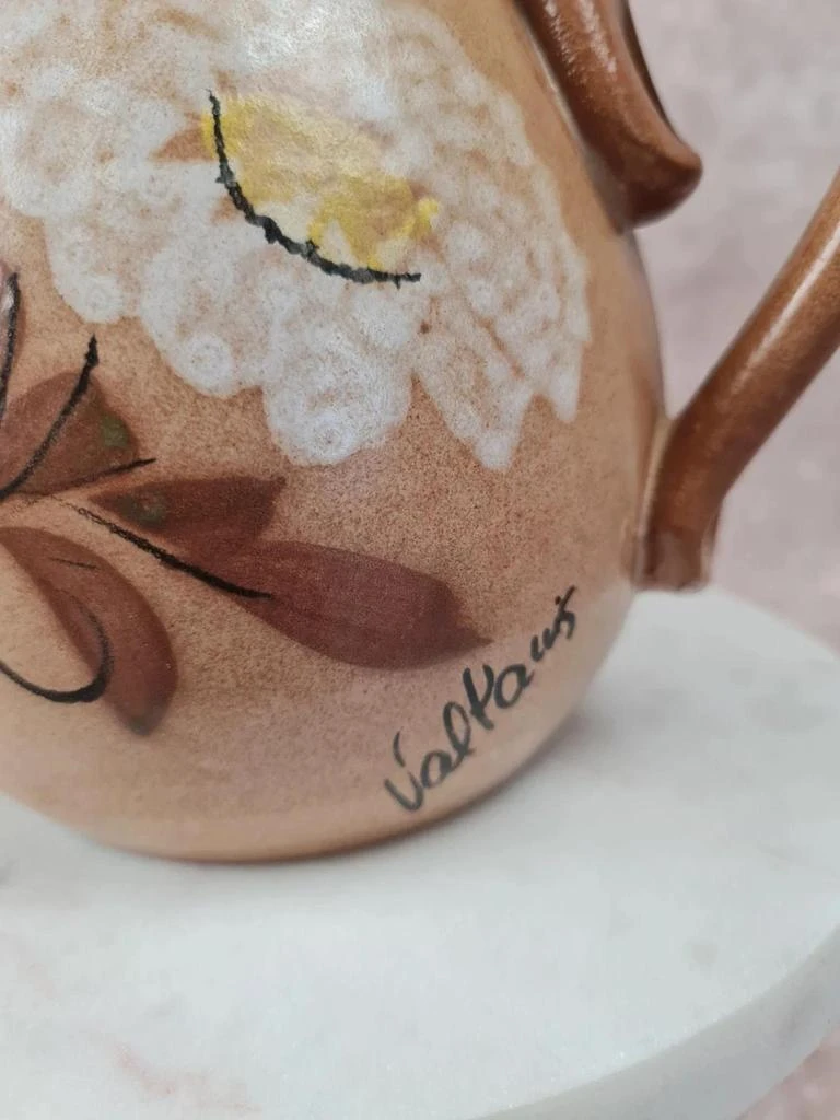 Petit pichet en grès Vallauris vintage fait main 🎚 – photo 2
